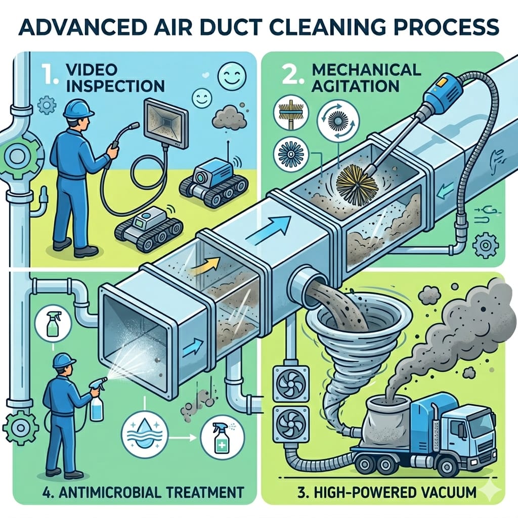 Air duct cleaning service